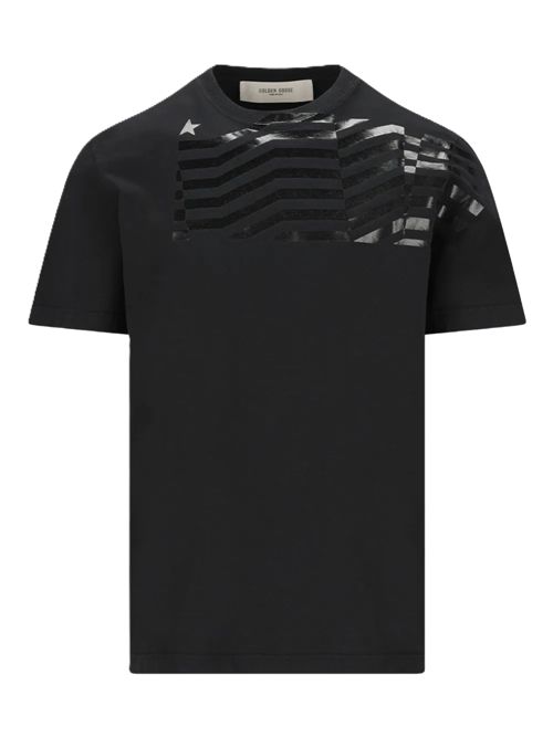 Golden Goose journey unisex t-shirt regular nera Golden Goose | GUP01220P00237090100